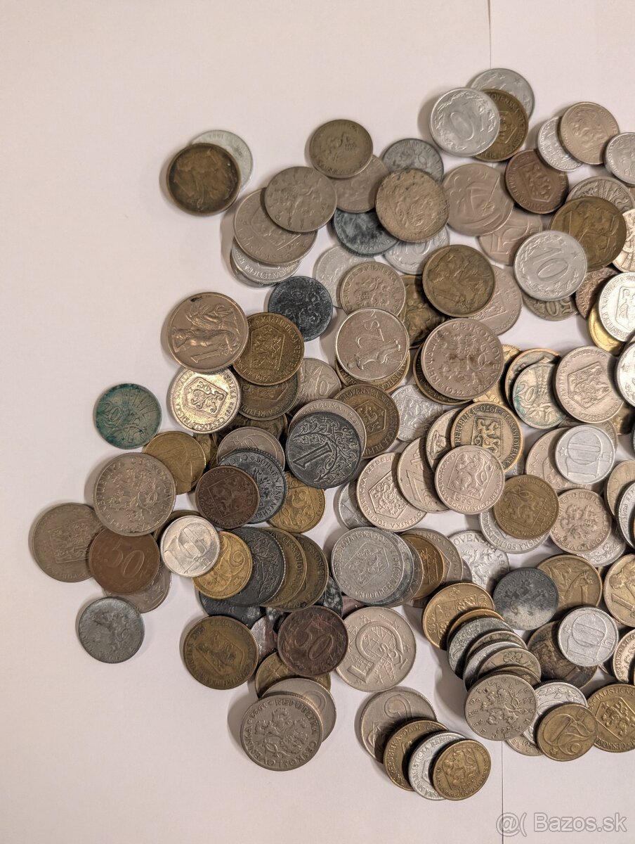 Predám Československo mince K1 - 5