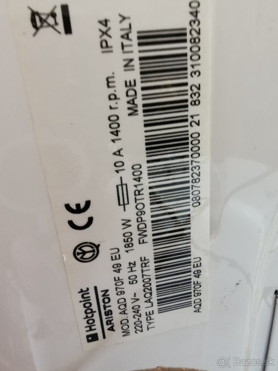 Práčka so sušičkou Hotpoint Ariston - 5