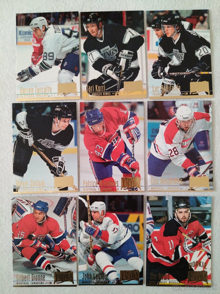 Hokejové kartičky Fleer ultra 94/95 - 5