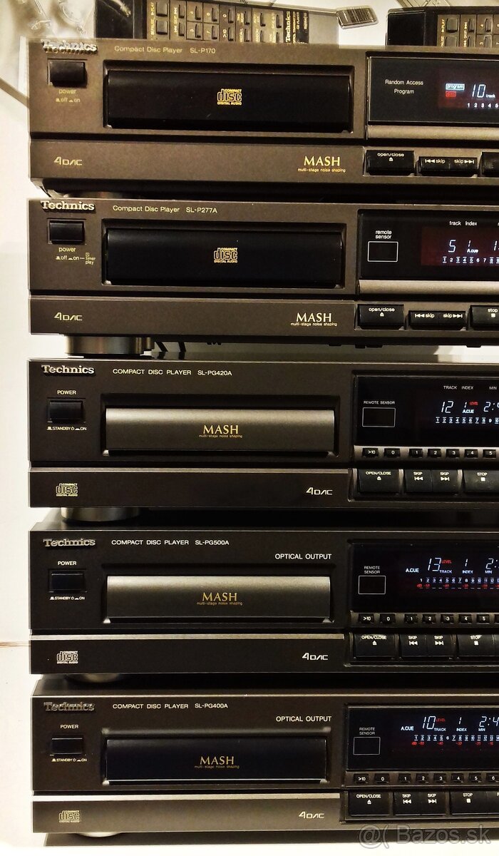 Seria CD prehravac TECHNICS aj dialkove ovladanie, MASH= Cd2 - 5