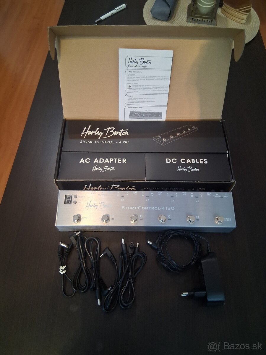 Prepinac Harley Benton StompControl-4 ISO - 5