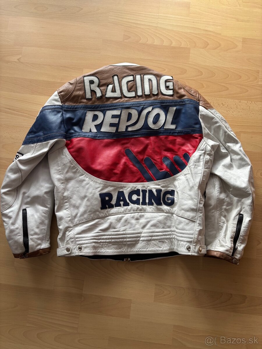 Kožená moto bunda Honda Repsol - 5