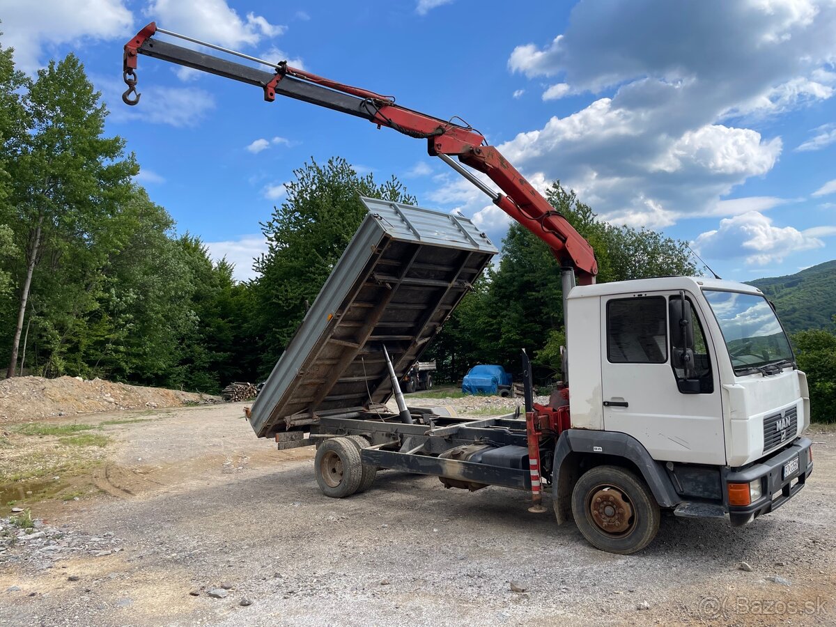 Predám Sklapac Man s hydraulickou rukou palfinger - 5