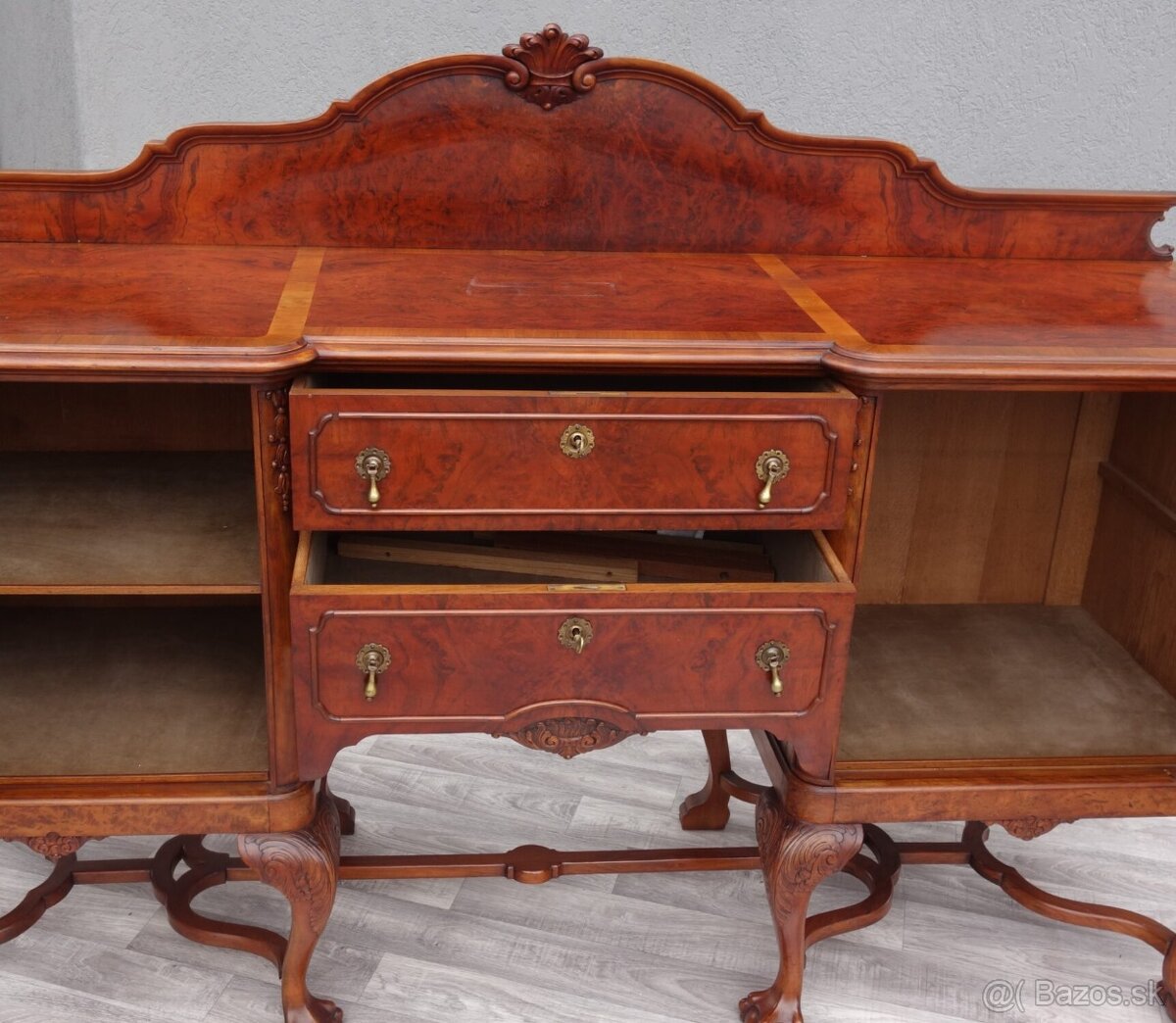 Komoda starožitná vyrezávaná. - 5