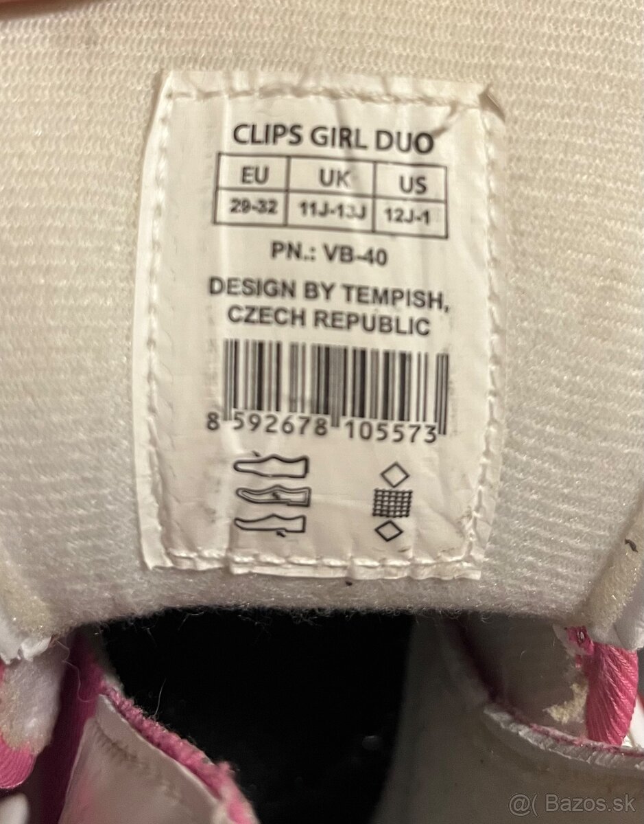 Detské korčule kombinované (ľad +kolieska) TEMPISH 29-32. - 5