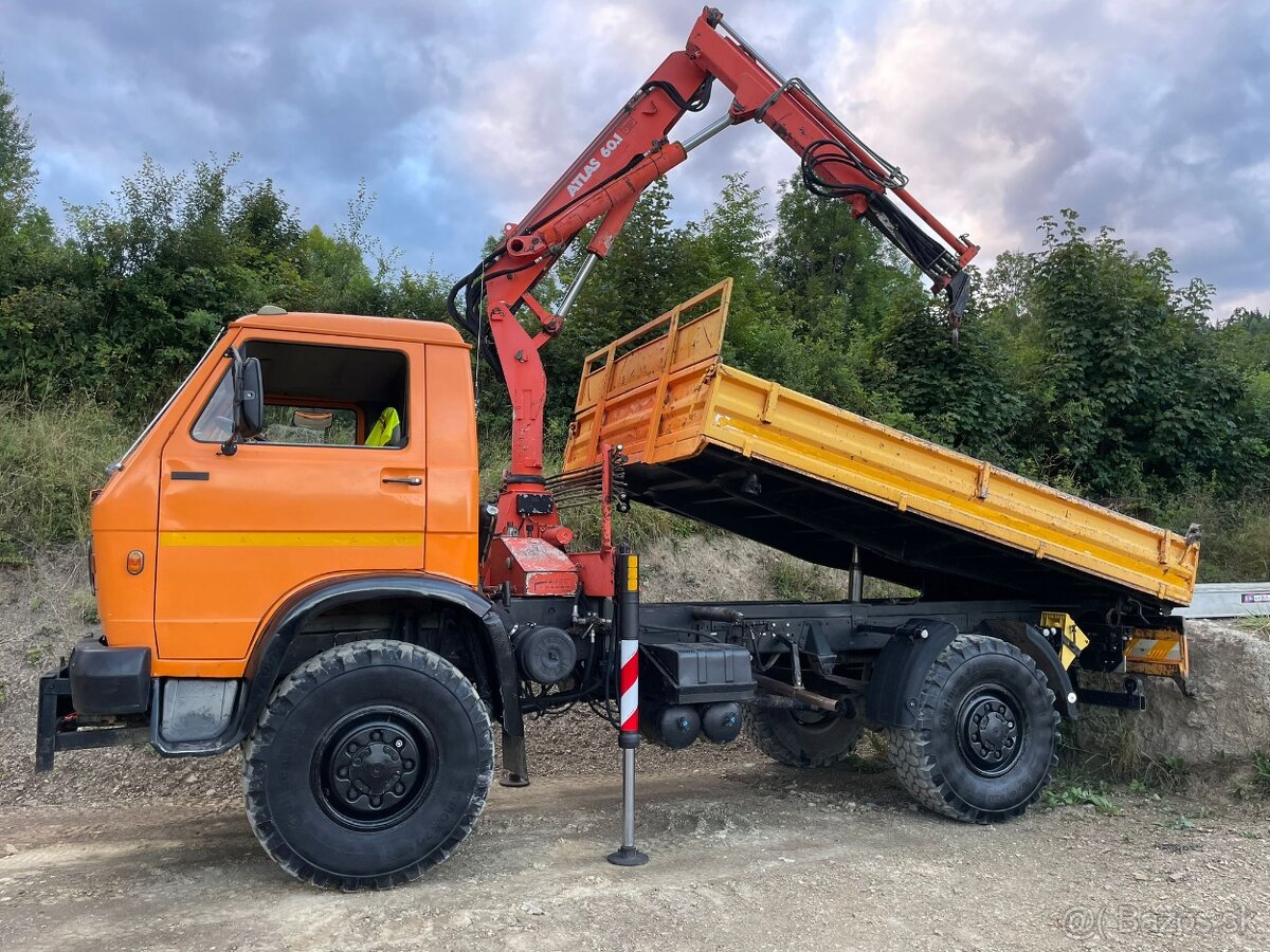Man 4x4 G90 9 150 unimog meiller Rouka hydraulicka