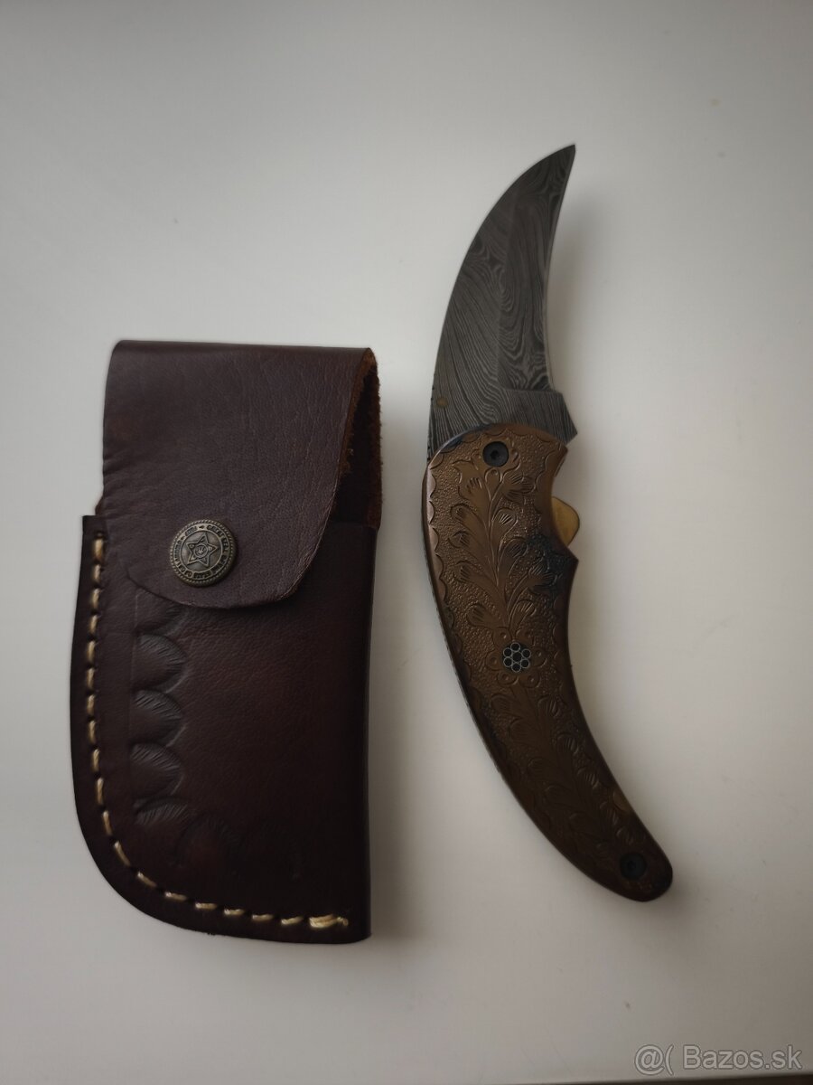 Zberateľský damaškový nožík ROSE THORN - 5