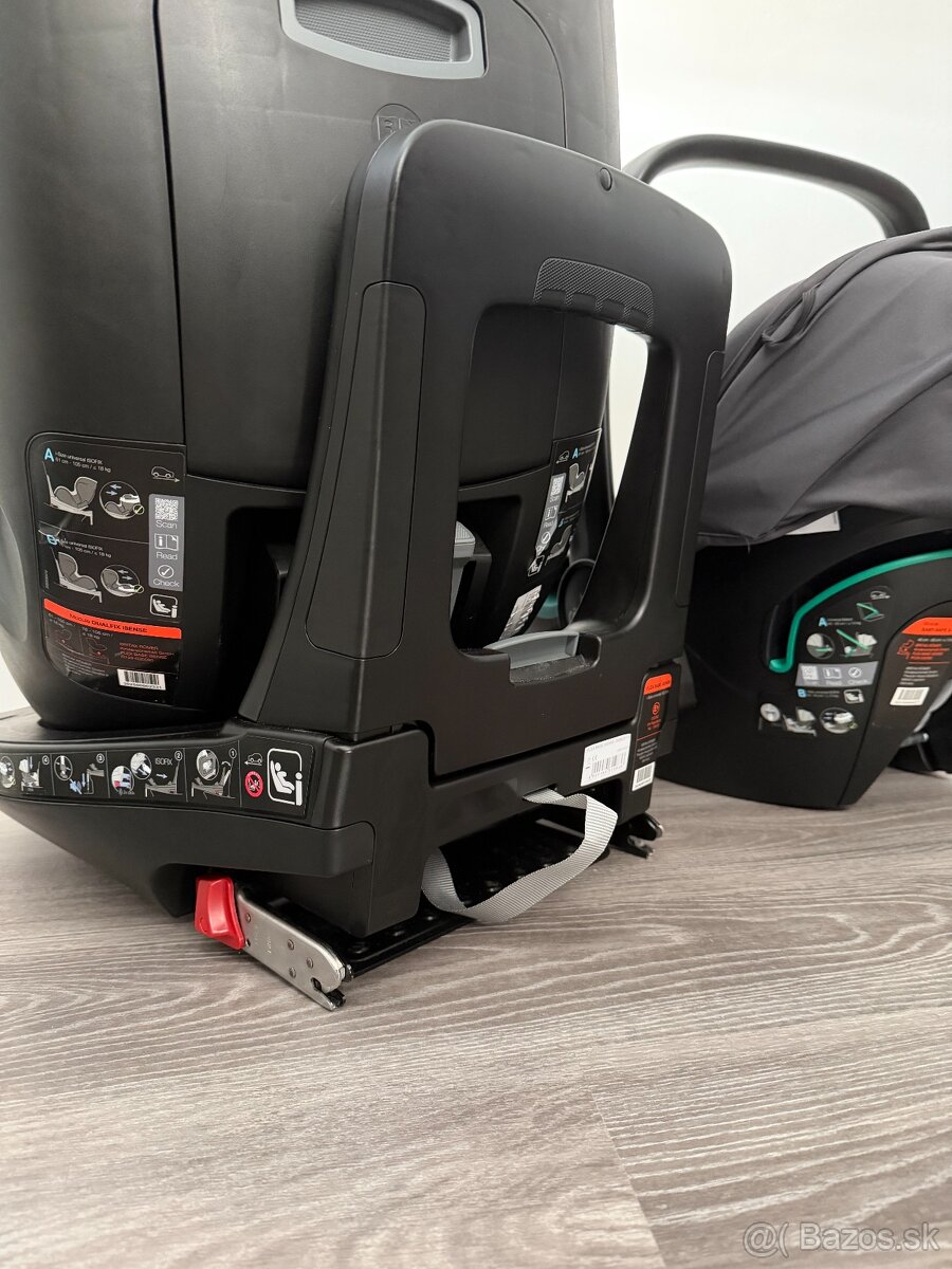 Britax Romer vajicko + autosedacka + isofix base (0-4r) - 5