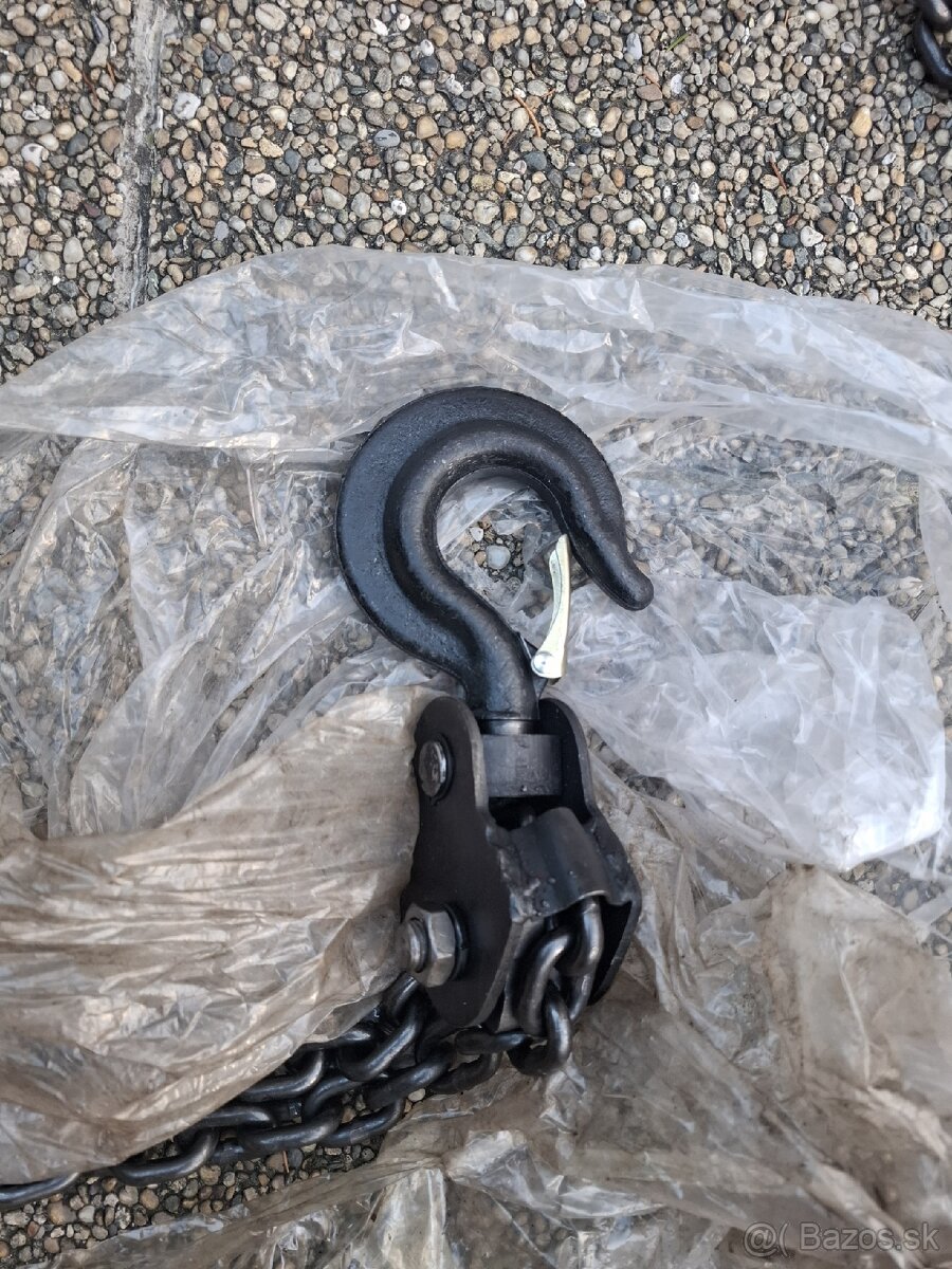 Kladkovy zdvihak,retazovy na disloyal Kabul 3t. - 5