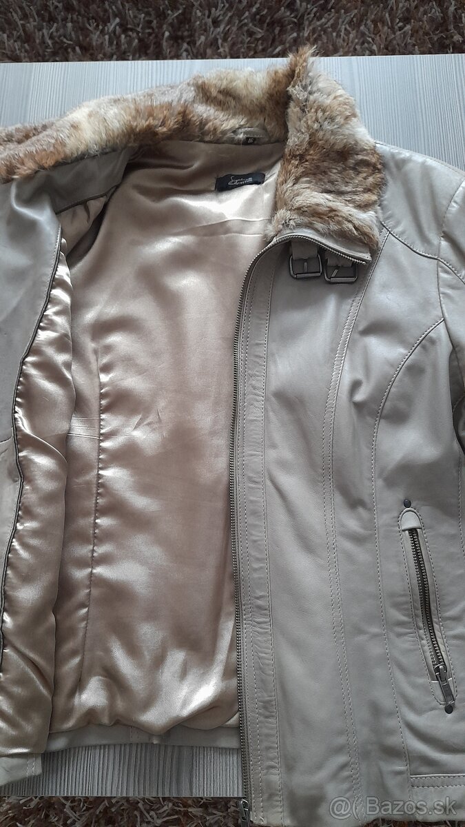 Dámska kožená bunda 46 - 5