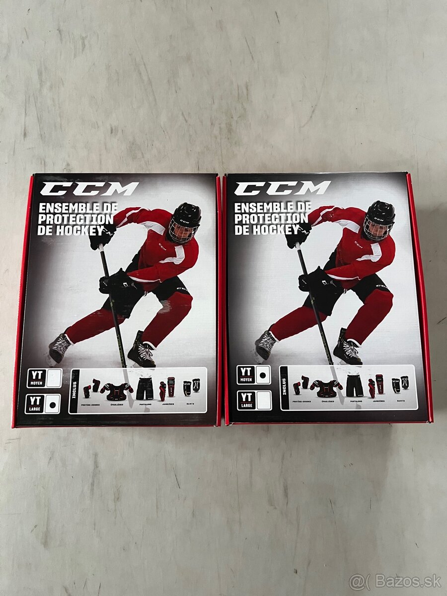 Predám detský hokejový set CCM Starter Kit - 5