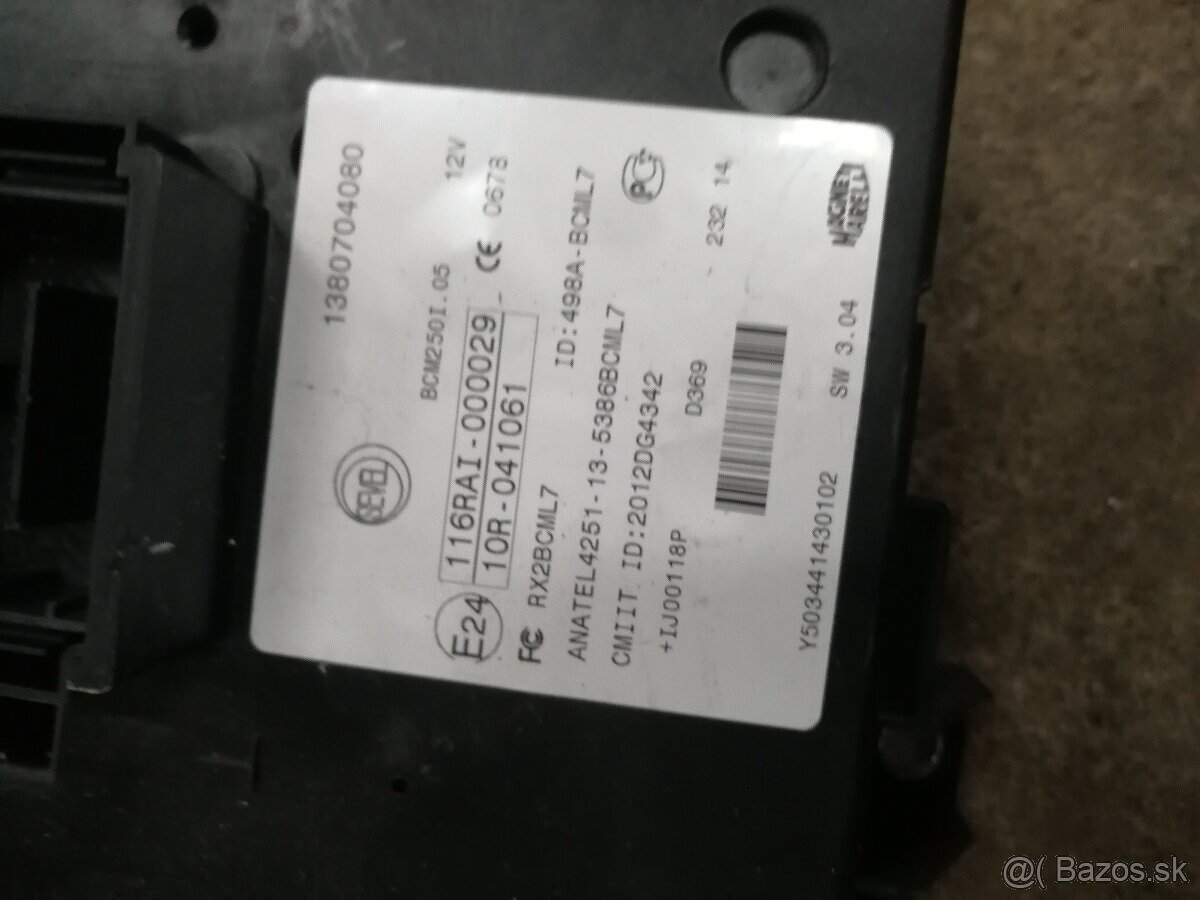 riadiaca jednotka + kabelaz motora Fiat Ducato 2.3 JTD e5 - 5