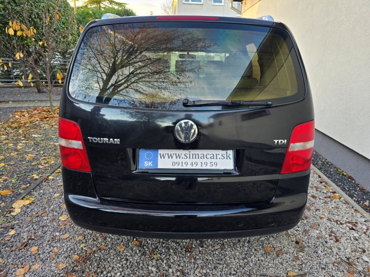 Volkswagen Touran Van 1.9 TDI Trendline, Mesačne: 79€ - 5