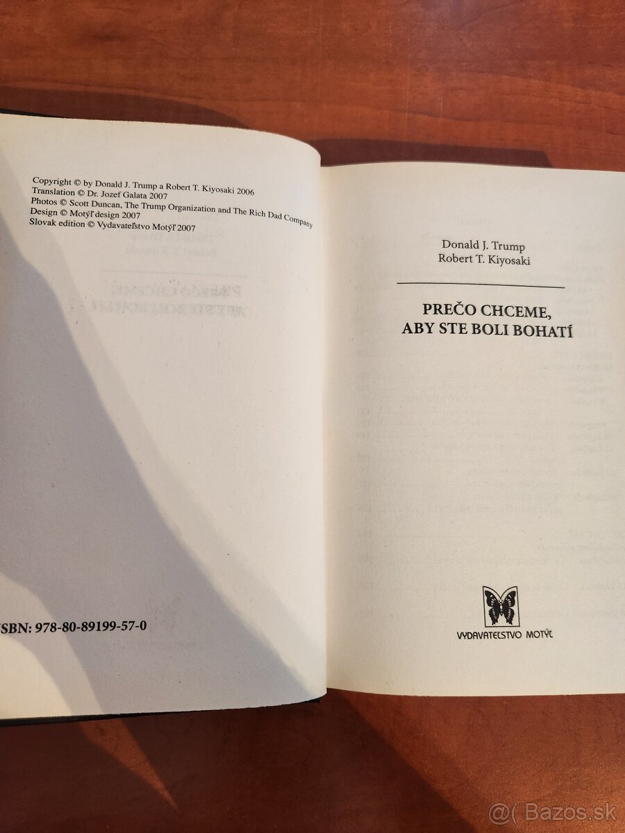 Donald Trump & Kiyosaki - Prečo chceme, aby ste boli bohatí - 5