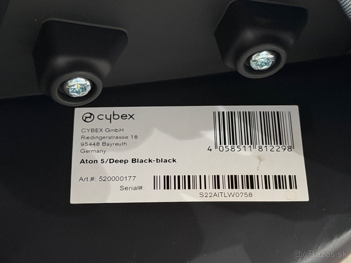 Vajíčko autosedačka Cybex Aton 5 - 5