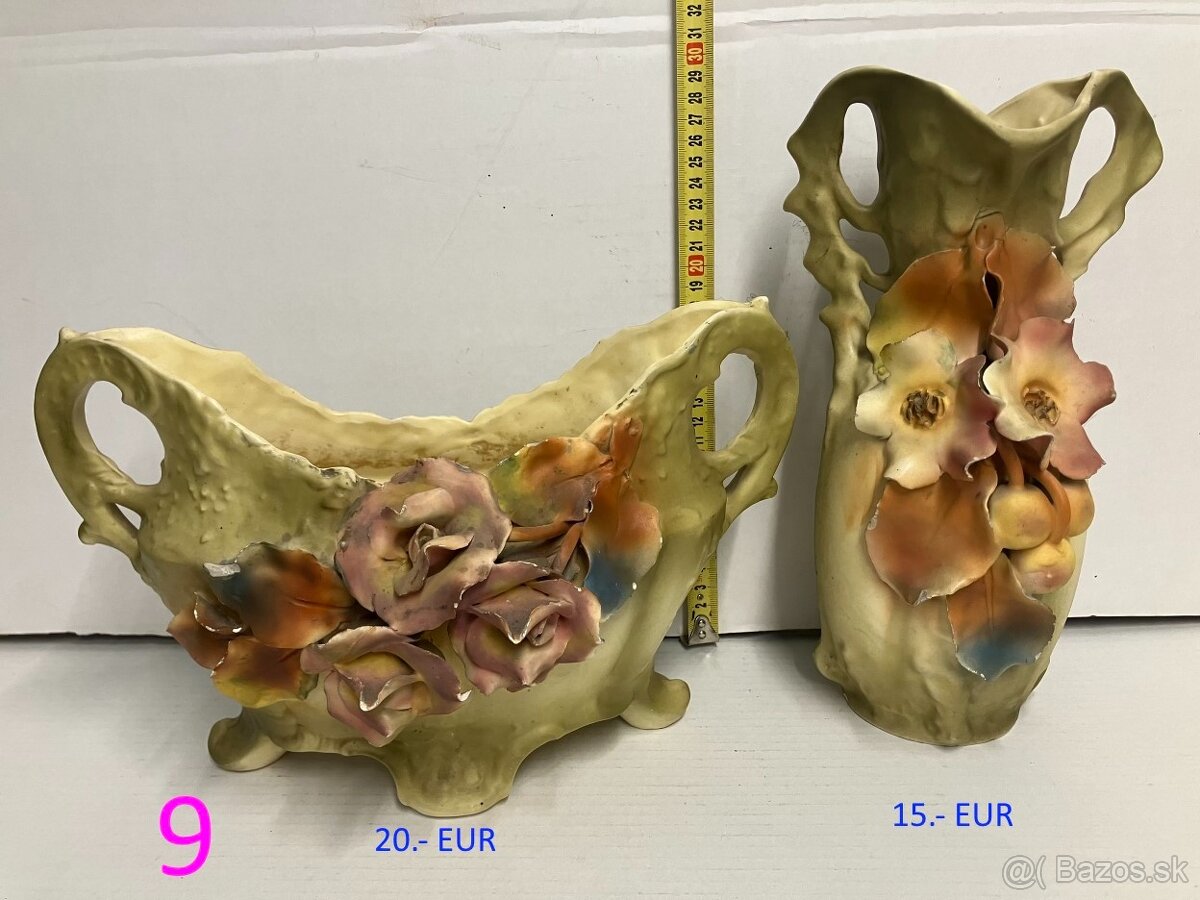 Krásne staré vázy na predaj - 5