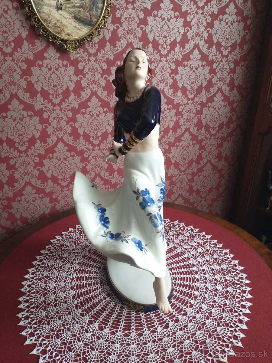 Veľká tanečnica Royal Dux - 5