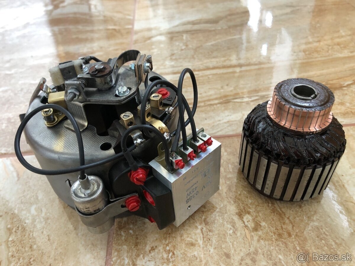 Jawa 250 / 11 pérák - zapalovanie po GO , kostra mínus pól - 5