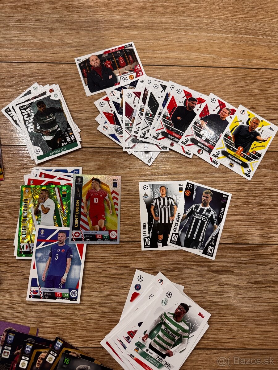 Futbalové kartičky mix - 5