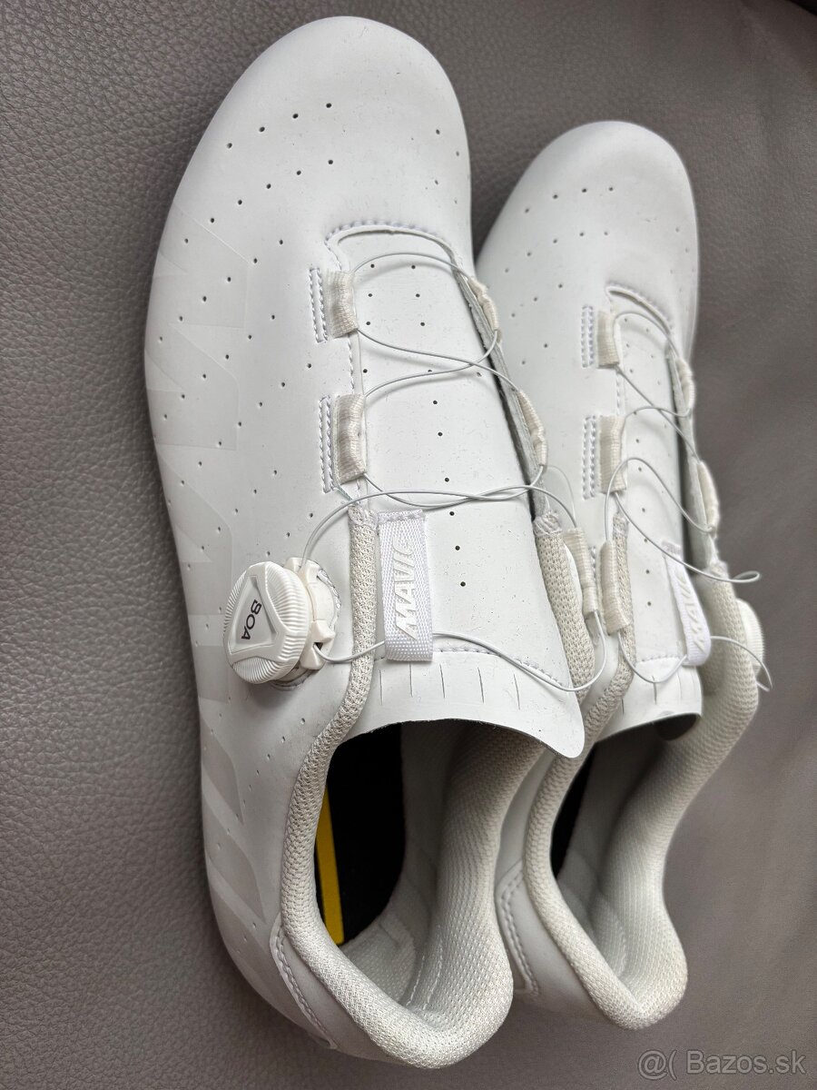 Nové cyklotretry Mavic Cosmic BOA white 44 - 5