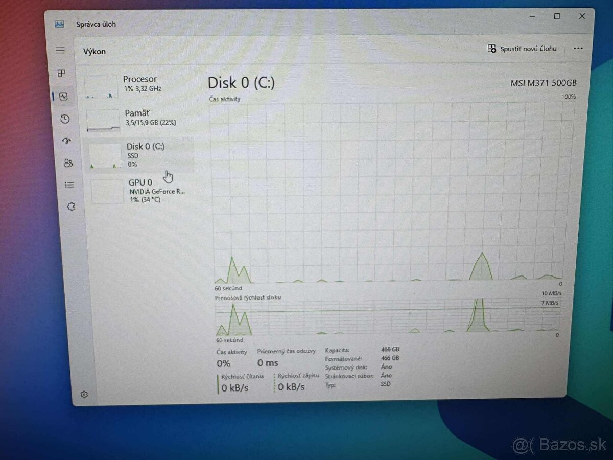Ryzen 5 4500, 16GB, RTX 3060 , 500gb NvMe - 5