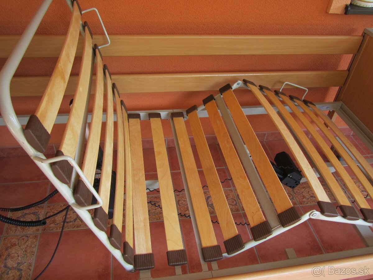 Polohovateľná elektrická posteľ - AKS - 5