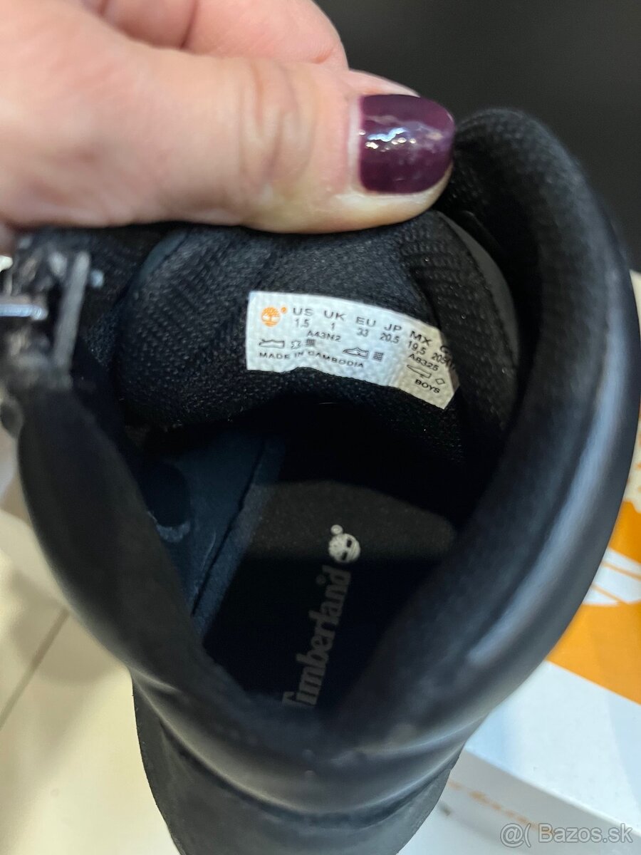 Detské zimné topánky Timberland - 5