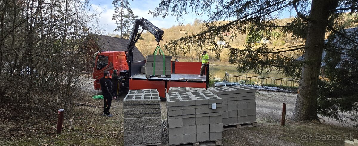 Autodoprava sklapačom s hydraulickou rukou - 5