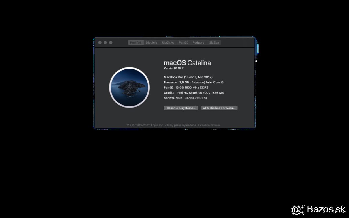 MacBook Pro 13" Mid 2012 - 5