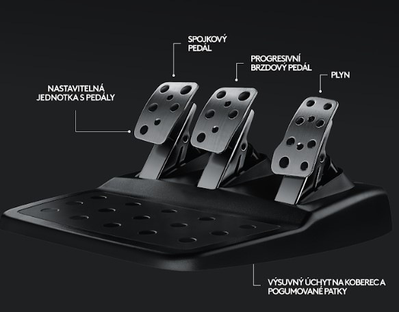 Volant Logitech G29 Driving Force pre PS3, PS4, PS5, PC + pe - 5