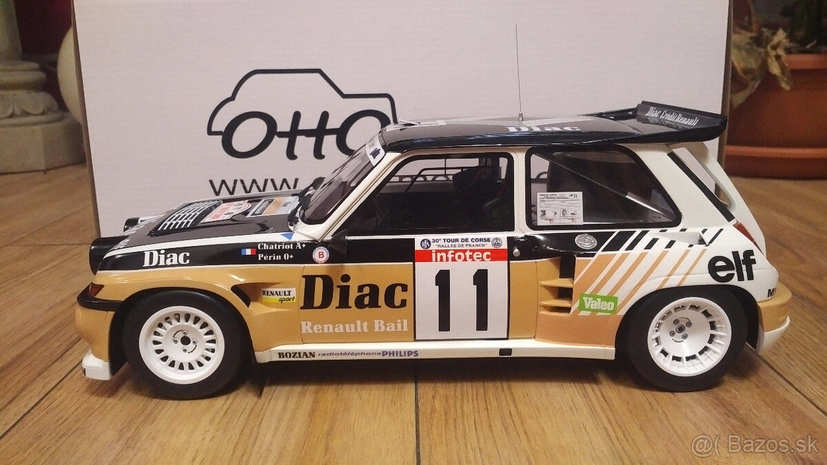 Predam model Renault Maxi 5 Turbo v mierke 1:12 - 5