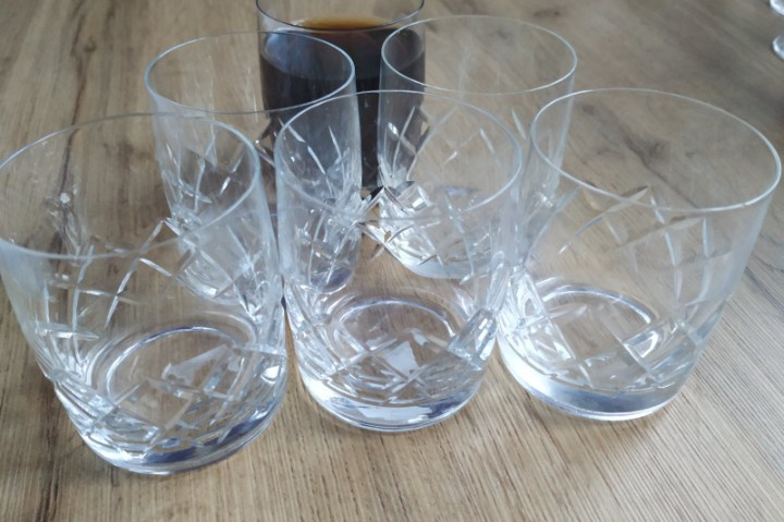 Brúsené poháriky - 5