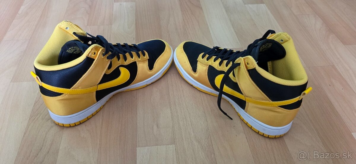 Nike Dunk High Satin Goldenrod - 5