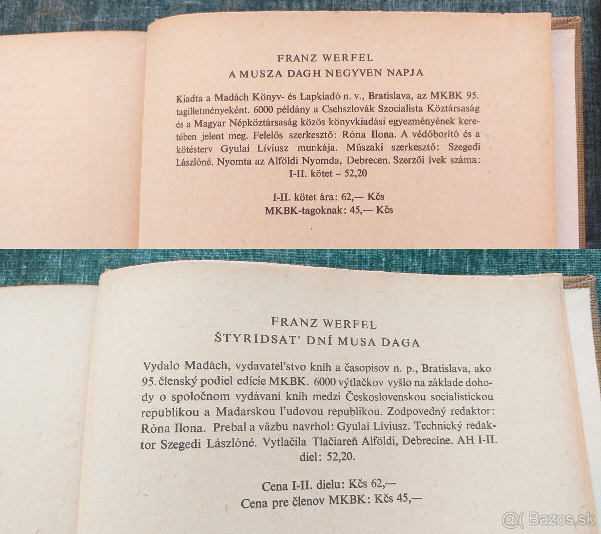 Maďarské knihy - 3 - 5