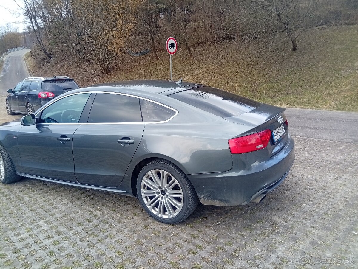 Predám AUDI A 5 Sportback 2013 naj,253 081km - 5