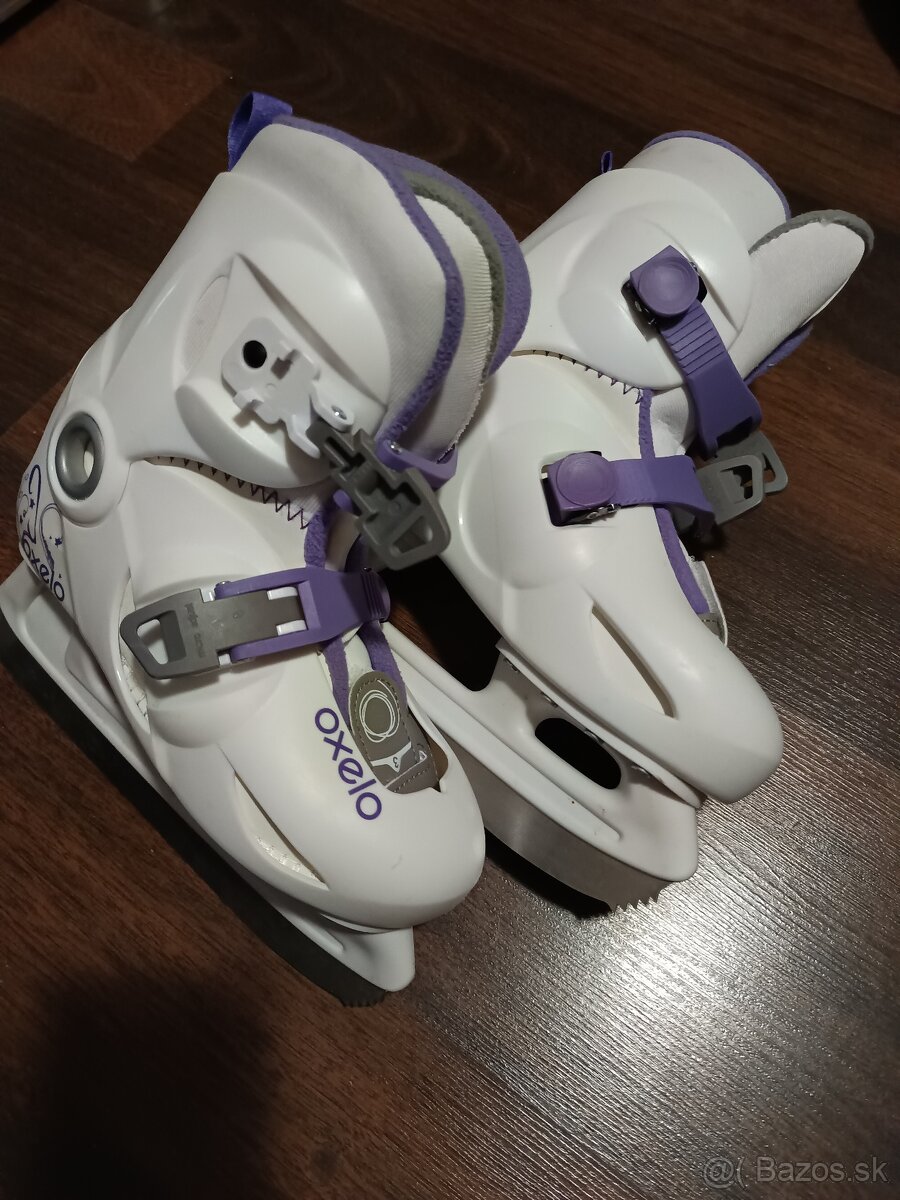Detske nastavitelne korcule Oxelo velkost 32-34 - 5