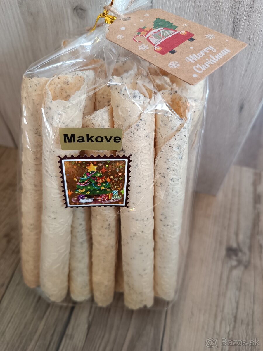 Vianočné trubičky a oplatky/oblatky - 5