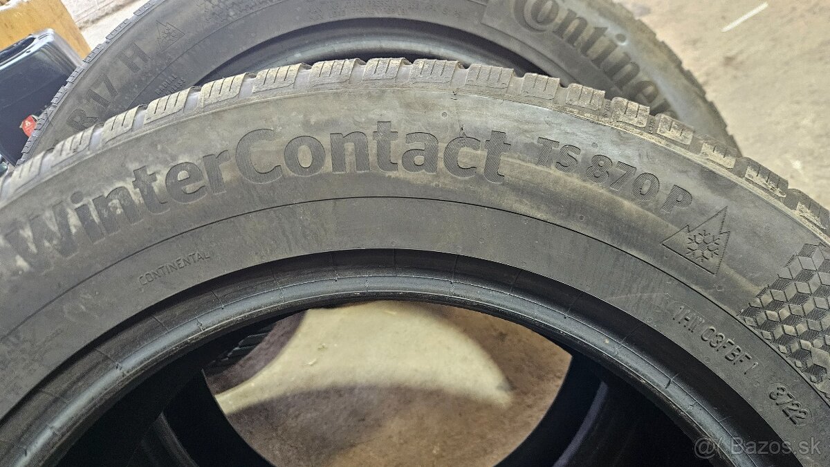 Zimne pneu 215/65 r16 99h continental - 5