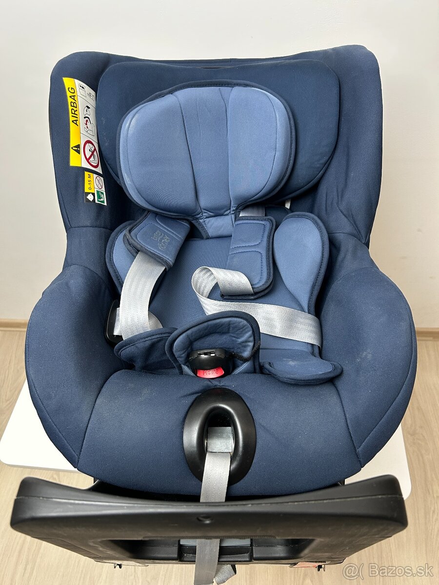 BRITAX Autosedačka Dualfix i-Size, Indigo Blue, 40-105cm - 5