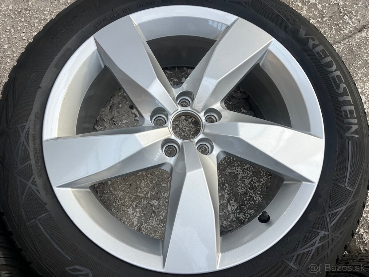 ALU DISKY ORIGINAL 2GM601025A VREDESTEIN 205/55 R17 H - 5