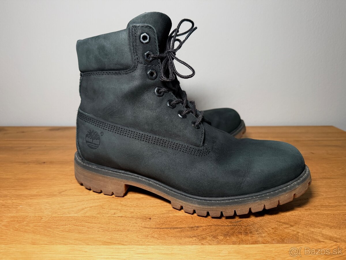 Čierne pánske topánky Timberland - 5