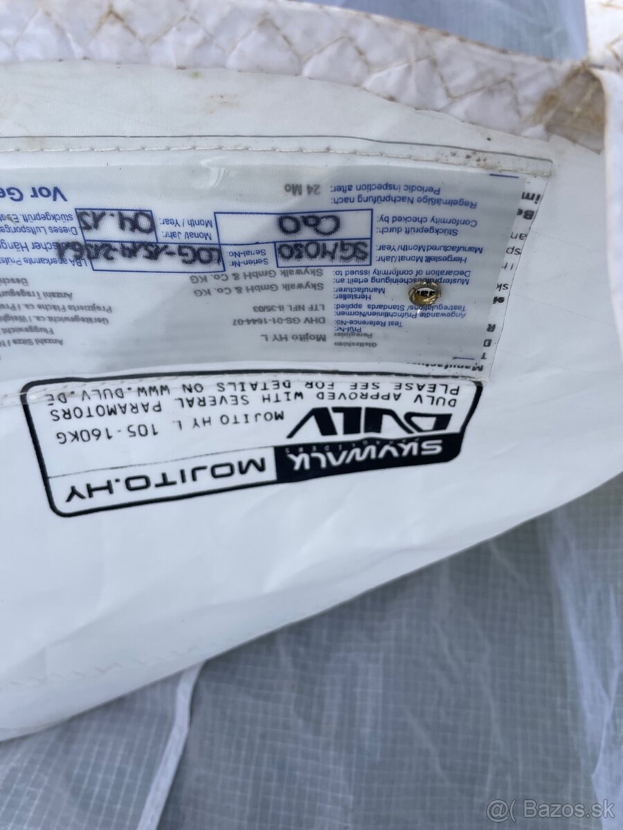 Predam PG kridlo na mot.paragliding - 5