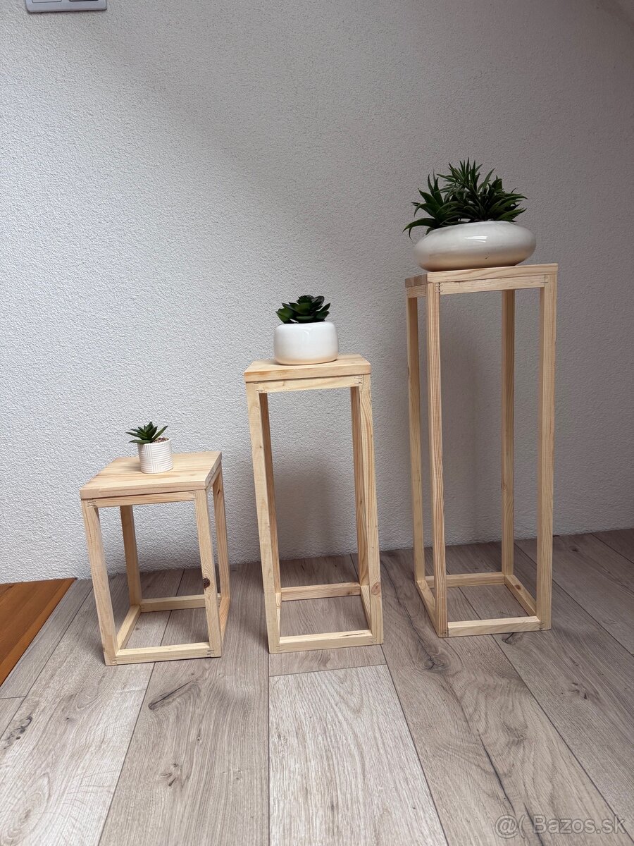 Borovicové stojany na kvety . - 5