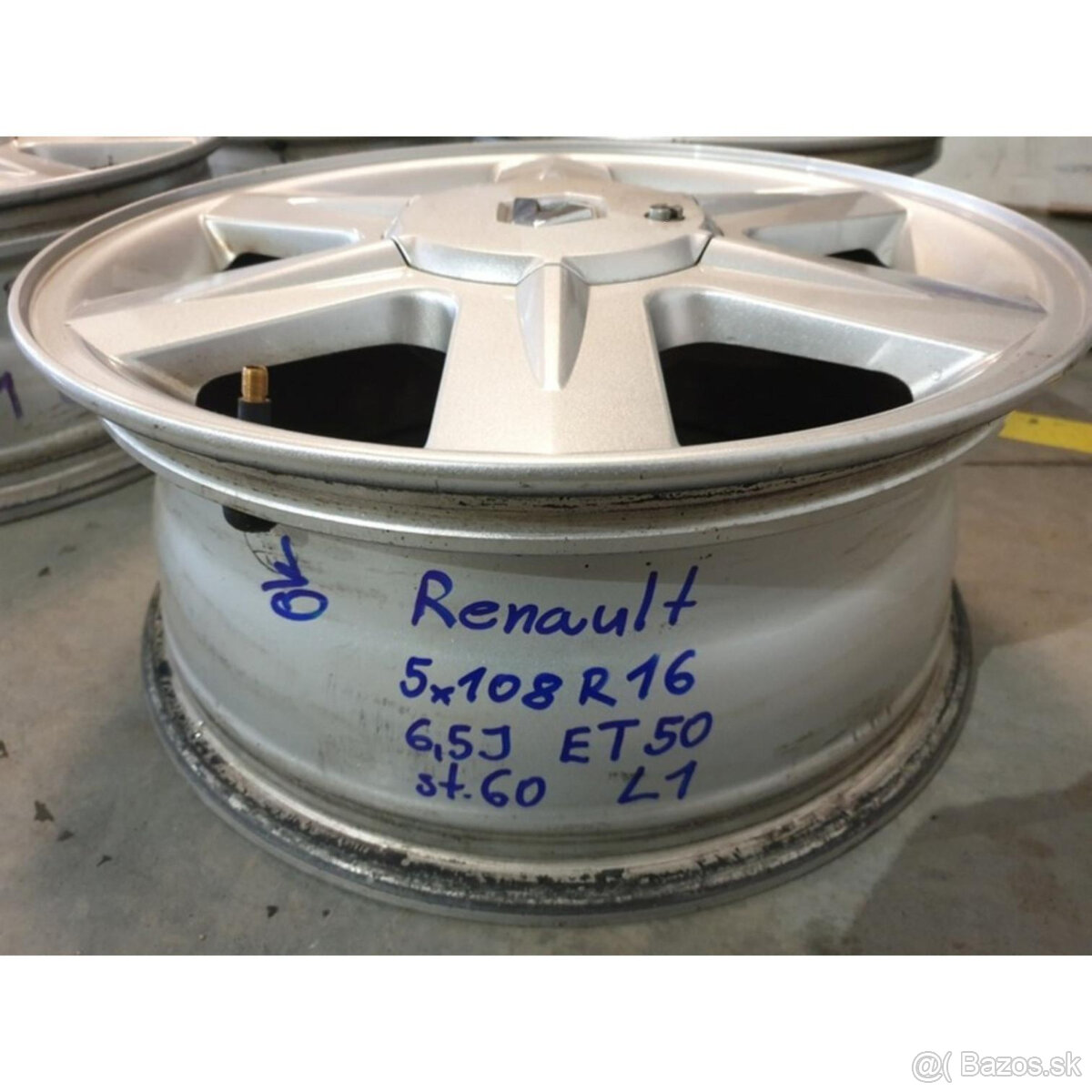 Hliníkové disky 5x108 R16 6,5J ET50 - 5