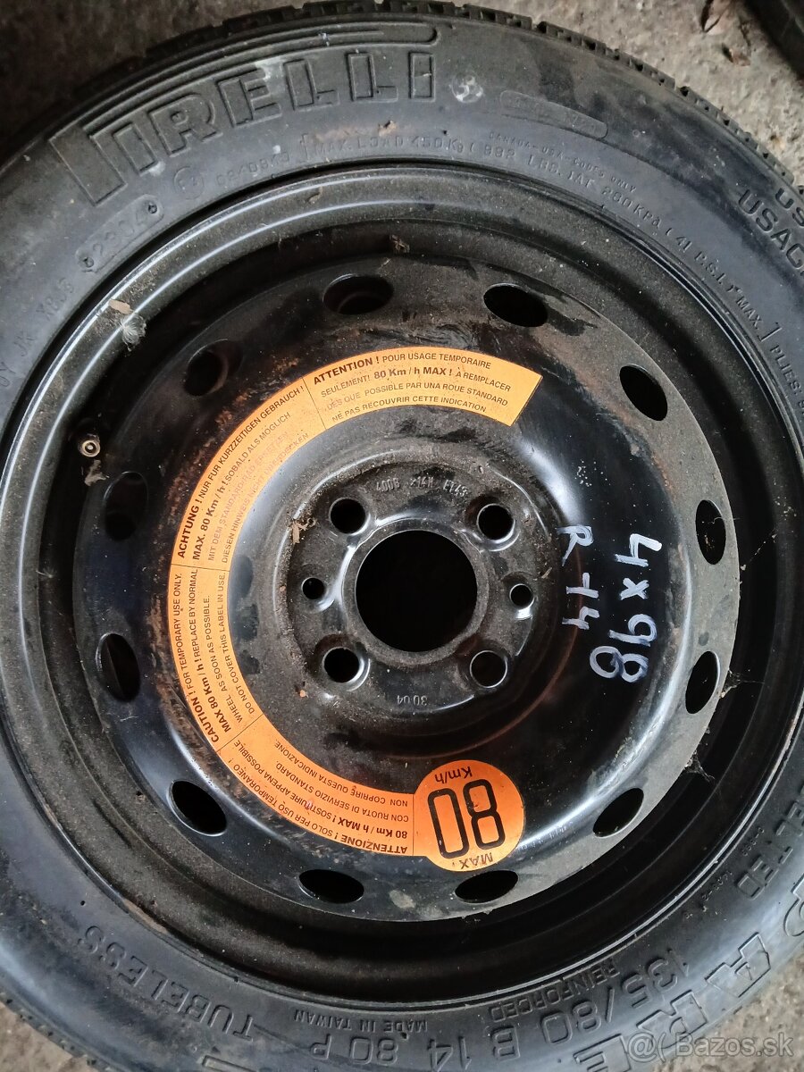 Dojazdové koleso,rezerva - 5