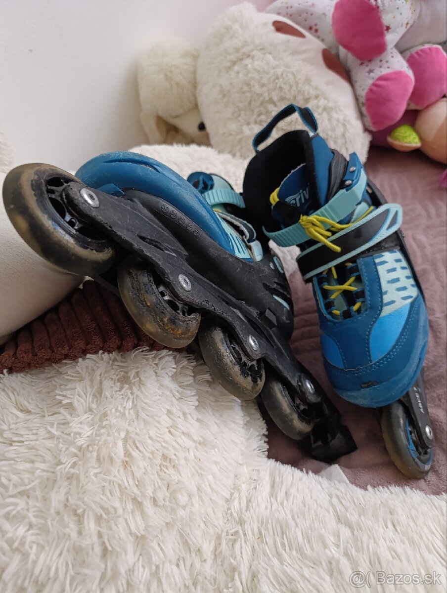 Predám detské nastaviteľné inline korčule Crivit. - 5