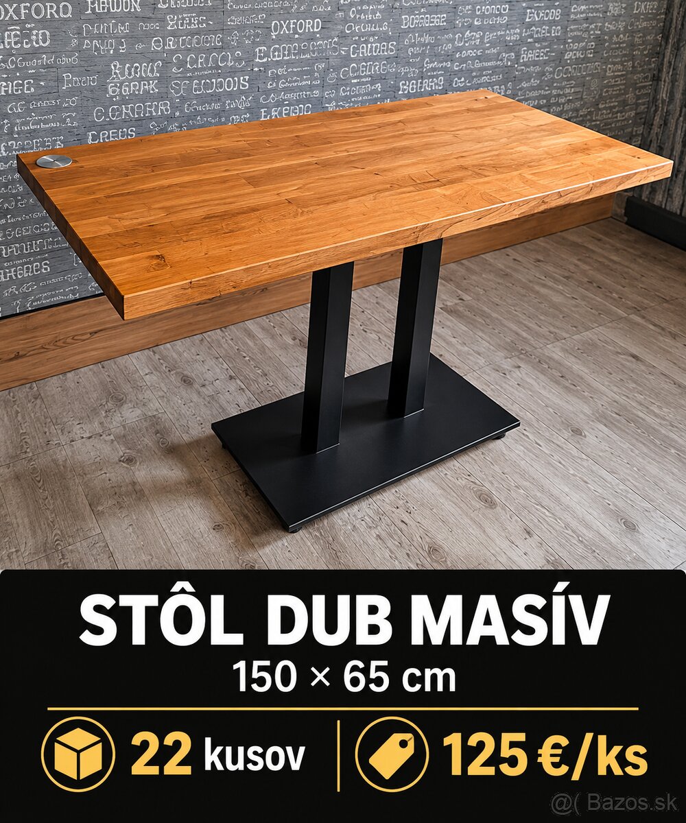 Predám stoly a stoličky /gastro/ - 5