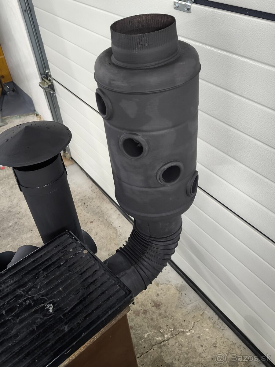 Peterky 4kw-kachle+výmenník tepla+dymovody - 5