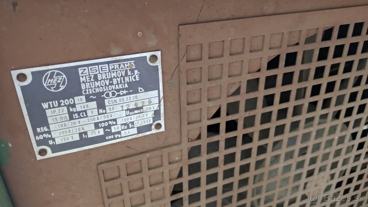 Zváračka WTU 200 - 5