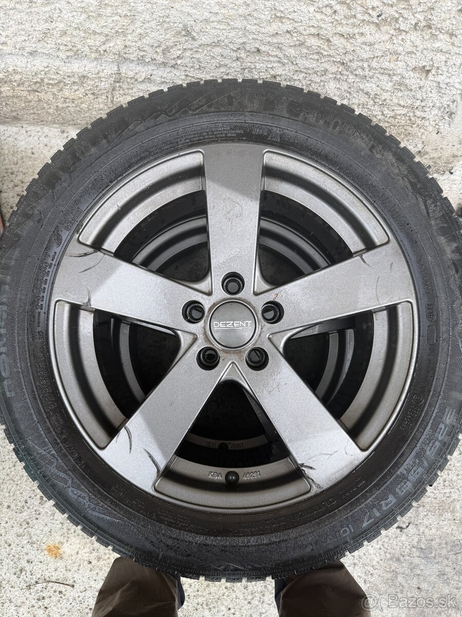 Alu disky - Dezent r17 - 5